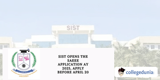 SIST Opens the SAEEE Application AY 2025, Apply before April 20